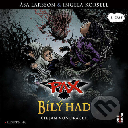 Audiokniha: PAX 8: Bílý had (Asa Larsson a Ingela Korsell). OneHotBook, 2024 Audiokniha: PAX 8: Bílý had (Asa Larsson a Ingela Korsell). OneHotBook, 2024