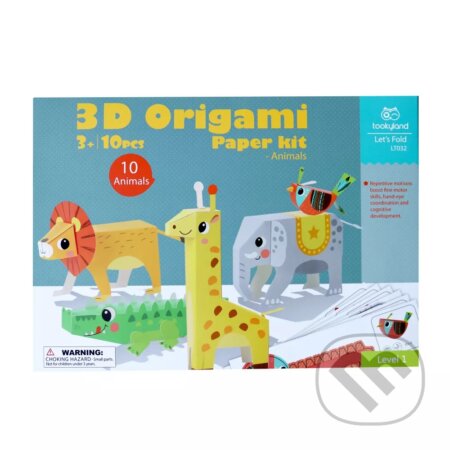 Spoločenská hra: 3D papierové modely Zvieratá Level 1 (Tookyland). Tookyland, 2024 Spoločenská hra: 3D papierové modely Zvieratá Level 1 (Tookyland). Tookyland, 2024