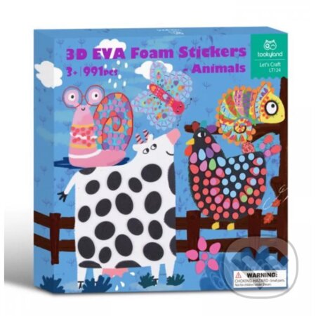 Společenská hra: Nalepovacia mozaika Prvé zvieratká (Tookyland). Tookyland, 2024 Společenská hra: Nalepovacia mozaika Prvé zvieratká (Tookyland). Tookyland, 2024
