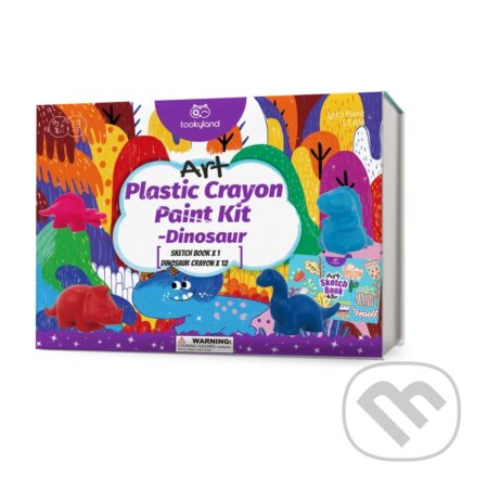 Spoločenská hra: Kreativná sada Prvé voskovky 2 v 1 Dinosaurus (Tookyland). Tookyland, 2024 Spoločenská hra: Kreativná sada Prvé voskovky 2 v 1 Dinosaurus (Tookyland). Tookyland, 2024