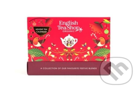 Kávy a čaje: SACHET RED ADVENT CALENDAR 25 ks (English Tea Shop). English Tea Shop, 2024 Kávy a čaje: SACHET RED ADVENT CALENDAR 25 ks (English Tea Shop). English Tea Shop, 2024