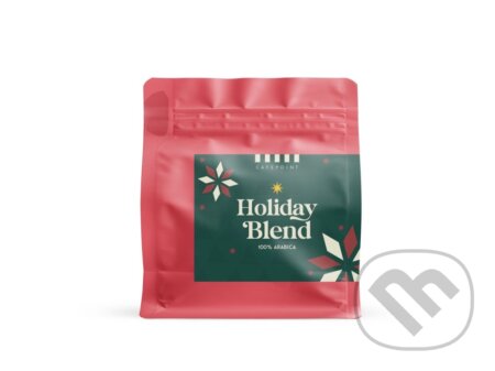 Kávy a čaje: Cafepoint Holiday Blend 100% arabika (Cafepoint). Cafepoint, 2024 Kávy a čaje: Cafepoint Holiday Blend 100% arabika (Cafepoint). Cafepoint, 2024
