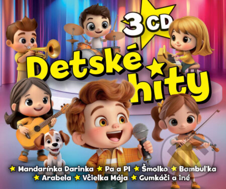 Hudobné CD: Detské hity (Musica). Musica, 2024 Hudobné CD: Detské hity (Musica). Musica, 2024