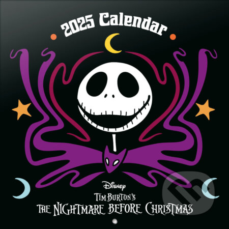 Oficiálny nástenný kalendár 2025: The Nightmare Before Christmas (). , 2024 Oficiálny nástenný kalendár 2025: The Nightmare Before Christmas (). , 2024