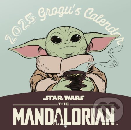 Oficiálny nástenný kalendár 2025 s plagátom: The Mandalorian - Yoda (). , 2024 Oficiálny nástenný kalendár 2025 s plagátom: The Mandalorian - Yoda (). , 2024