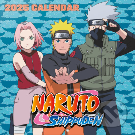 Oficiálny nástenný kalendár 2025 s plagátom Naruto (). , 2024 Oficiálny nástenný kalendár 2025 s plagátom Naruto (). , 2024