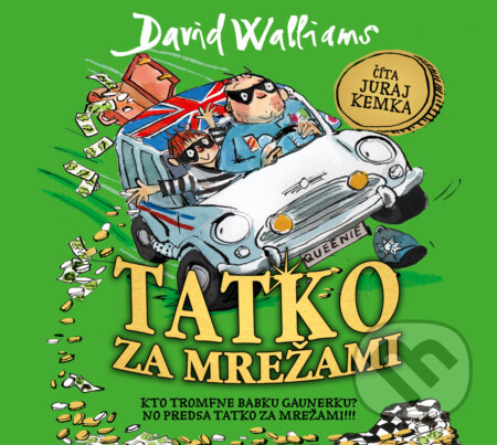 Audiokniha: Tatko za mrežami (David Walliams). Slovart, 2024 Audiokniha: Tatko za mrežami (David Walliams). Slovart, 2024