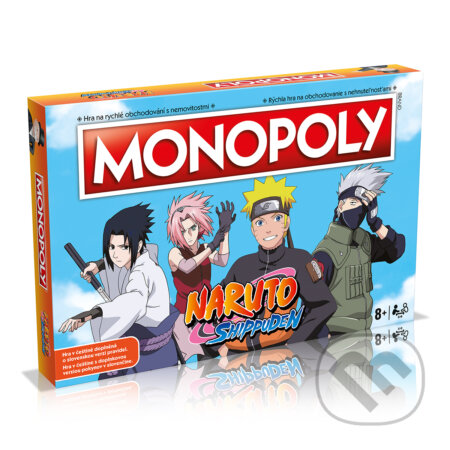 Spoločenská hra: Monopoly Naruto SK/CZ (Winning Moves). Winning Moves, 2024 Spoločenská hra: Monopoly Naruto SK/CZ (Winning Moves). Winning Moves, 2024