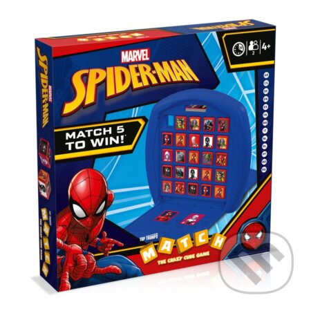 Spoločenská hra: Match Spiderman (Winning Moves). Winning Moves, 2024 Spoločenská hra: Match Spiderman (Winning Moves). Winning Moves, 2024