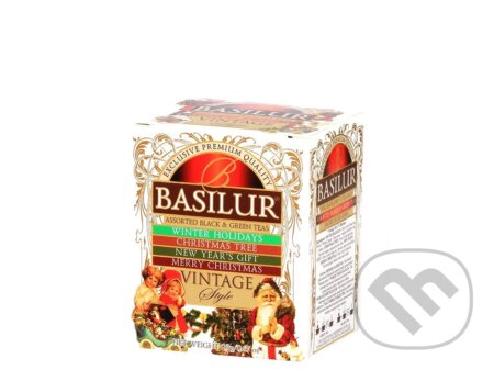 Kávy a čaje: BASILUR Vintage Assorted (Bio - Racio). Bio - Racio, 2024 Kávy a čaje: BASILUR Vintage Assorted (Bio - Racio). Bio - Racio, 2024