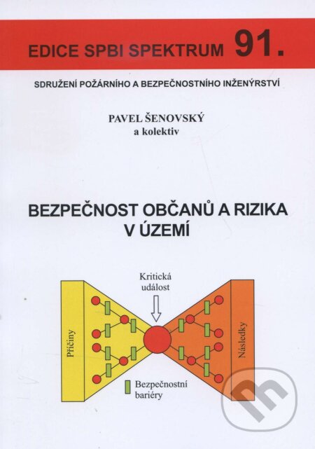 Kniha: Bezpečnost občanů a rizika v území (Autorský kolektív). Sdružení požárního a bezpečnostního inženýrství, 2015 Kniha: Bezpečnost občanů a rizika v území (Autorský kolektív). Sdružení požárního a bezpečnostního inženýrství, 2015