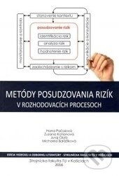Kniha: Metódy posudzovania rizík v rozhodovacích procesoch (Autorský kolektiv). Technická univerzita v Košiciach, 2017 Kniha: Metódy posudzovania rizík v rozhodovacích procesoch (Autorský kolektiv). Technická univerzita v Košiciach, 2017