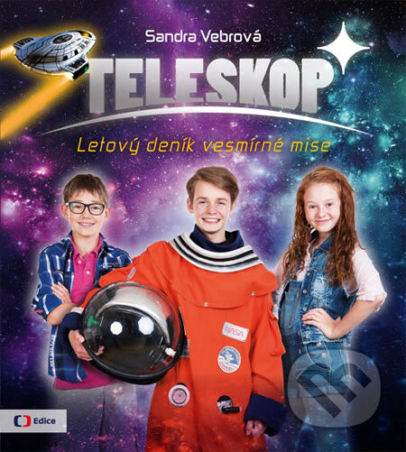 Kniha: Teleskop aneb Letový deník vesmírné mise (Sandra Vebrová). Edice ČT, 2017 Kniha: Teleskop aneb Letový deník vesmírné mise (Sandra Vebrová). Edice ČT, 2017