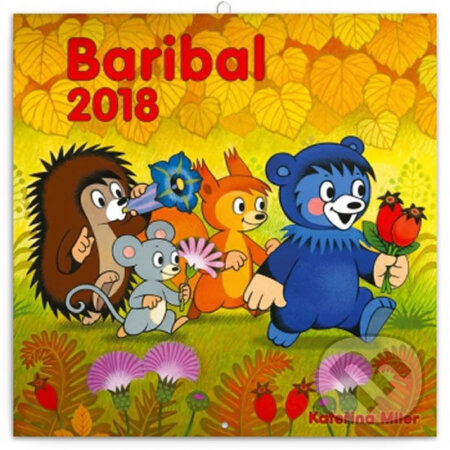 Kalendář poznámkový 2018 - Baribal, Presco Group, 2017
