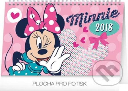 Kalendář stolní 2018 - Minnie, Presco Group, 2017