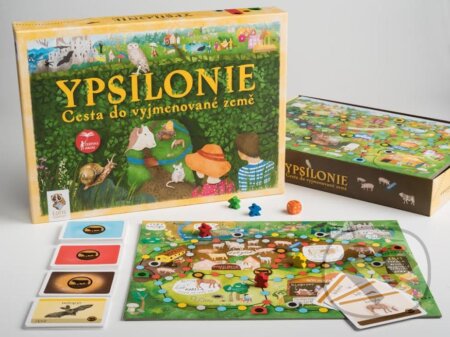 Společenská hra: Ypsilonie Cesta do vyjmenované země (Loris Games). Loris Games, 2017 Společenská hra: Ypsilonie Cesta do vyjmenované země (Loris Games). Loris Games, 2017