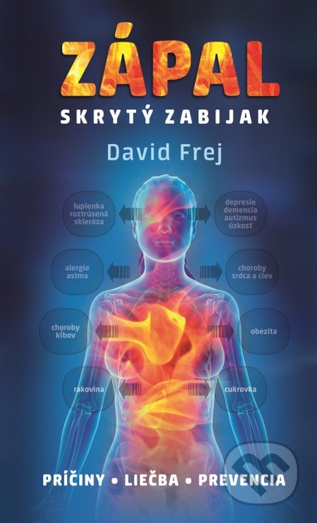 Kniha: Zápal - skrytý zabijak (David Frej). NOXI, 2017 Kniha: Zápal - skrytý zabijak (David Frej). NOXI, 2017