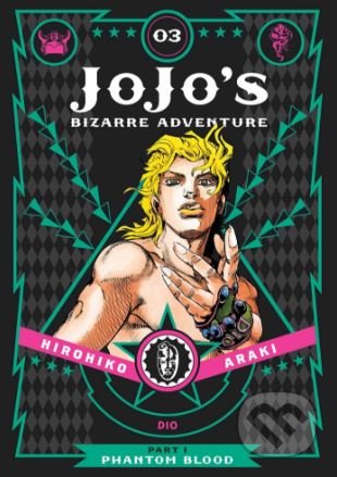 Kniha: JoJo's Bizarre Adventure (Volume 3) (Hirohiko Araki). Viz Media, 2015 Kniha: JoJo's Bizarre Adventure (Volume 3) (Hirohiko Araki). Viz Media, 2015