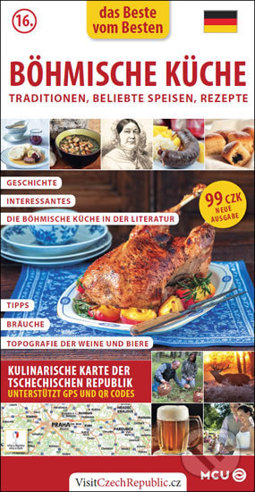 Kniha: Česká kuchyně - kapesní průvodce/německy (Jan Eliášek a Petr Stupka). MCU, 2016 Kniha: Česká kuchyně - kapesní průvodce/německy (Jan Eliášek a Petr Stupka). MCU, 2016