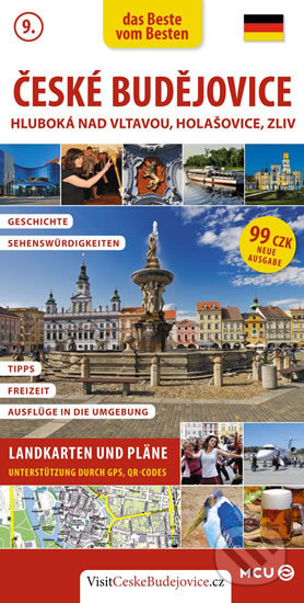 Kniha: České Budějovice - kapesní průvodce/německy (Jan Eliášek). MCU, 2016 Kniha: České Budějovice - kapesní průvodce/německy (Jan Eliášek). MCU, 2016
