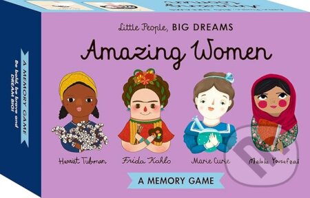 Little People, BIG DREAMS Amazing Women Memory Game (Maria Isabel Sanchez Vegara). Kaddo, 2024 Little People, BIG DREAMS Amazing Women Memory Game (Maria Isabel Sanchez Vegara). Kaddo, 2024