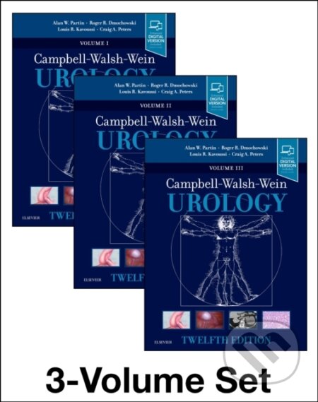 Kniha: Campbell Walsh Wein Urology : 3-Volume Set (Alan J. Wein, Alan W. Partin, Craig A. Peters, Louis R. Kavoussi a Roger R. Dmochowski). Elsevier Science, 2020 Kniha: Campbell Walsh Wein Urology : 3-Volume Set (Alan J. Wein, Alan W. Partin, Craig A. Peters, Louis R. Kavoussi a Roger R. Dmochowski). Elsevier Science, 2020