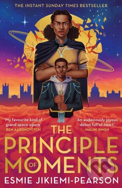 Kniha: The Principle of Moments (Esmie Jikiemi-Pearson). Gollancz, 2024 Kniha: The Principle of Moments (Esmie Jikiemi-Pearson). Gollancz, 2024