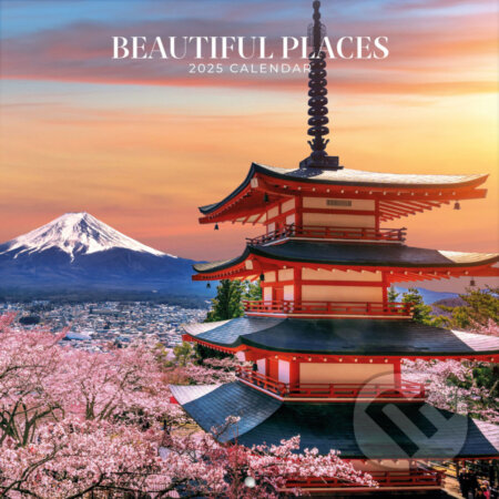 Oficiálny nástenný kalendár 2025 16 mesiacov: Beautiful Places (). , 2024 Oficiálny nástenný kalendár 2025 16 mesiacov: Beautiful Places (). , 2024