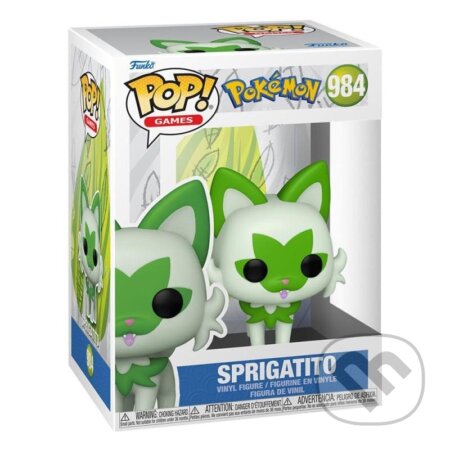 Funko POP Games: Pokemon - Sprigatito (EMEA) (Funko). Funko, 2024 Funko POP Games: Pokemon - Sprigatito (EMEA) (Funko). Funko, 2024