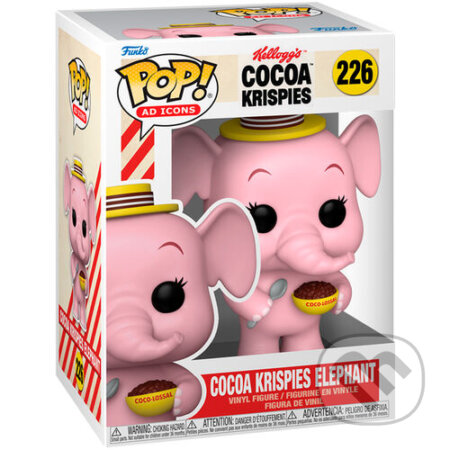 Funko POP AD ICON: Coco Krispies Elephant (Funko). Funko, 2024 Funko POP AD ICON: Coco Krispies Elephant (Funko). Funko, 2024