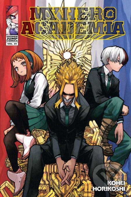 Kniha: My Hero Academia 39 (Kohei Horikoshi). Viz Media, 2024 Kniha: My Hero Academia 39 (Kohei Horikoshi). Viz Media, 2024