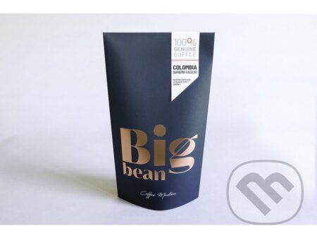 Kávy a čaje: BigBean Colombia Supremo Excelso (BigBean). BigBean, 2024 Kávy a čaje: BigBean Colombia Supremo Excelso (BigBean). BigBean, 2024