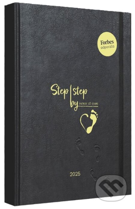Diár Step by Step 2025 (Patrik Lê Giang). barecz & conrad books, 2024 Diár Step by Step 2025 (Patrik Lê Giang). barecz & conrad books, 2024