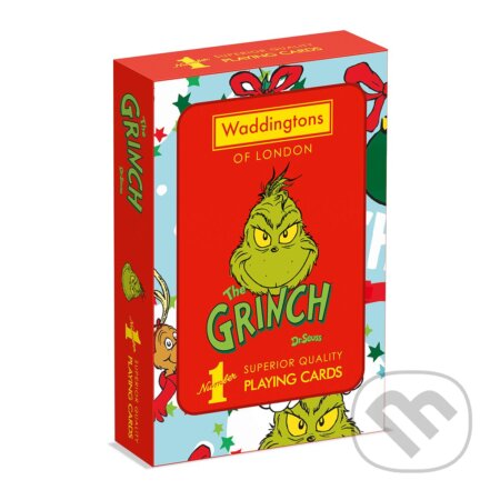 Spoločenská hra: Waddingtons NO. 1 Grinch (Winning Moves). Winning Moves, 2024 Spoločenská hra: Waddingtons NO. 1 Grinch (Winning Moves). Winning Moves, 2024