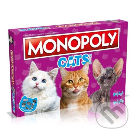 Společenská hra: Monopoly Cats ver. EN (Winning Moves). Winning Moves, 2024 Společenská hra: Monopoly Cats ver. EN (Winning Moves). Winning Moves, 2024