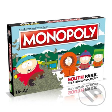 Spoločenská hra: Monopoly South Park ver. EN (Winning Moves). Winning Moves, 2024 Spoločenská hra: Monopoly South Park ver. EN (Winning Moves). Winning Moves, 2024