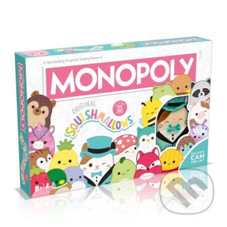 Společenská hra: Monopoly Squishmallows EN (Winning Moves). Winning Moves, 2024 Společenská hra: Monopoly Squishmallows EN (Winning Moves). Winning Moves, 2024