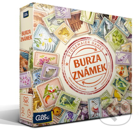 Spoločenská hra: Burza známek (Albi). Albi, 2024 Spoločenská hra: Burza známek (Albi). Albi, 2024