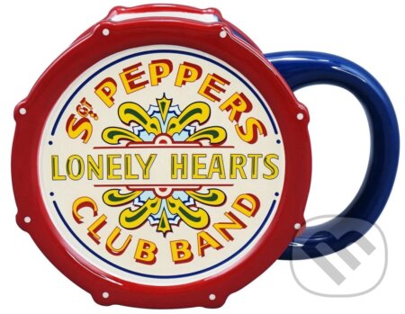 3D keramický hrnček The Beatles: Sgt. Pepper na bubne (). , 2024 3D keramický hrnček The Beatles: Sgt. Pepper na bubne (). , 2024