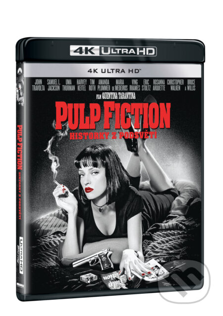 Film: Pulp Fiction: Historky z podsvětí Ultra HD Blu-ray (Magicbox) (UltraHDBlu-ray). Magicbox, 2024 Film: Pulp Fiction: Historky z podsvětí Ultra HD Blu-ray (Magicbox) (UltraHDBlu-ray). Magicbox, 2024