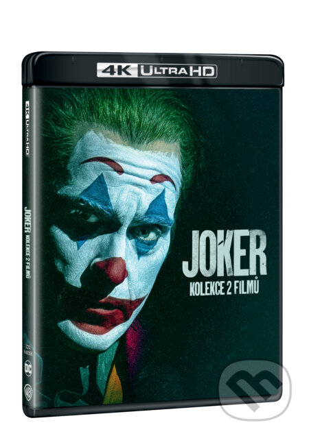Film: Joker 1.-2. kolekce Ultra HD Blu-ray (Todd Phillips) (UltraHDBlu-ray). Magicbox, 2025 Film: Joker 1.-2. kolekce Ultra HD Blu-ray (Todd Phillips) (UltraHDBlu-ray). Magicbox, 2025