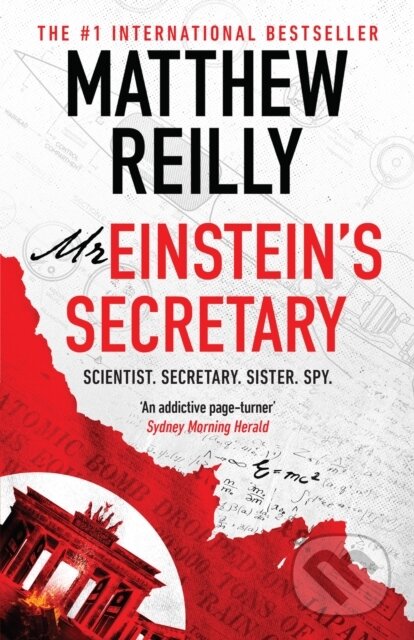 Kniha: Mr Einstein's Secretary (Matthew Reilly). Orion, 2024 Kniha: Mr Einstein's Secretary (Matthew Reilly). Orion, 2024