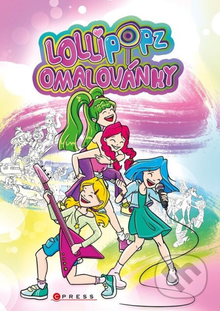 Kniha: Lollipopz – Omalovánky (Lollipopz). CPRESS, 2024 Kniha: Lollipopz – Omalovánky (Lollipopz). CPRESS, 2024