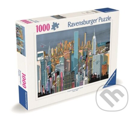 Puzzle: Město New York (Ravensburger). Ravensburger, 2024 Puzzle: Město New York (Ravensburger). Ravensburger, 2024