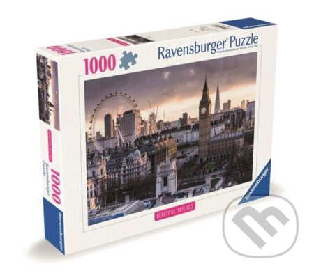Puzzle: Londýn (Ravensburger). Ravensburger, 2024 Puzzle: Londýn (Ravensburger). Ravensburger, 2024