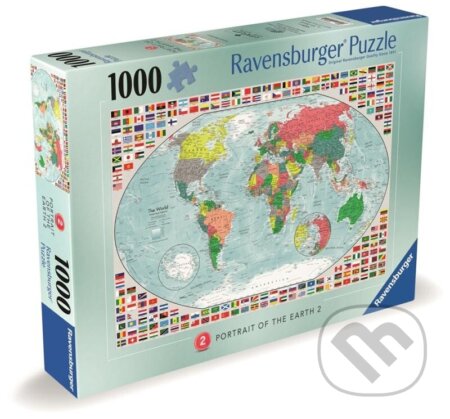 Puzzle: Mapa světa (Ravensburger). Ravensburger, 2024 Puzzle: Mapa světa (Ravensburger). Ravensburger, 2024