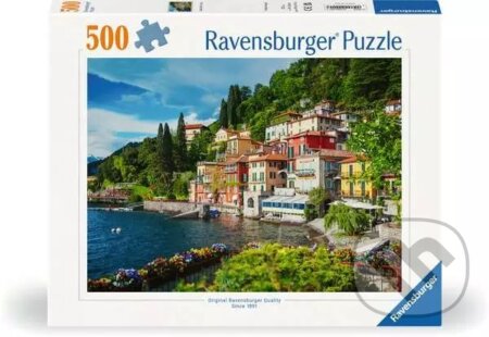 Puzzle: Komské jezero, Itálie (Ravensburger). Ravensburger, 2024 Puzzle: Komské jezero, Itálie (Ravensburger). Ravensburger, 2024
