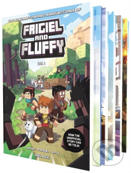Kniha: The Minecraft-Inspired Misadventures of Frigiel & Fluffy Vol 1-5 Box Set (Frigiel a Jean-Christophe Derrien). Ablaze, 2024 Kniha: The Minecraft-Inspired Misadventures of Frigiel & Fluffy Vol 1-5 Box Set (Frigiel a Jean-Christophe Derrien). Ablaze, 2024