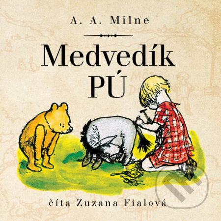 Audiokniha: Medvedík Pú (A.A.Milne). Wisteria Books a SLOVART a Logo FPU, 2024 Audiokniha: Medvedík Pú (A.A.Milne). Wisteria Books a SLOVART a Logo FPU, 2024