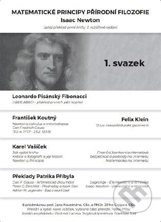 Kniha: Matematické principy přírodní filozofie (Isaac Newton). Karel Vašíček, 2024 Kniha: Matematické principy přírodní filozofie (Isaac Newton). Karel Vašíček, 2024